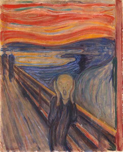 Edvard Munch. Le Cri par 1000 Schilderijen