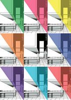 Alvaro Siza 6 - Driehoek collage