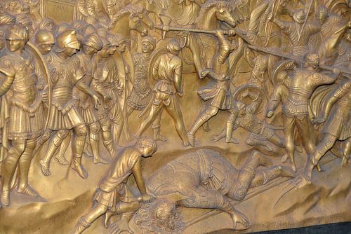 detail Porte de Paradis, Florence, Italie