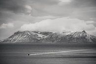 Bateau en mer, Spitsbergen par Michèle Huge Aperçu