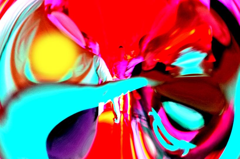 Fusie, abstracte kunst van Luci Boreali