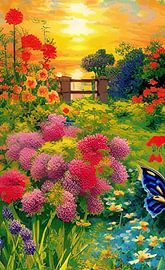 Japanse Tuin van The Art of Mark Fischer