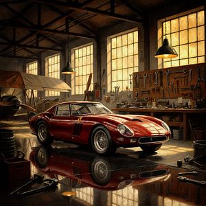 Ferrari 250 GTO in der Klassikwerkstatt