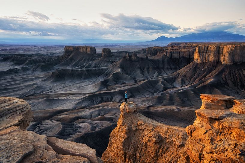 Blick über die Mondlandschaft von Martin Podt