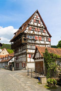 Vakwerkhuis "Hoher Wil" in Blaubeuren van Jan Schuler
