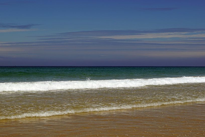 Whiterocks Beach - Irlanda prachtige natuurlijke kustlocatie met de witte rotskalkstenen kliffen die van Babetts Bildergalerie