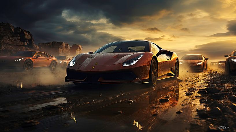 supercar by Gelissen Artworks