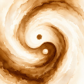 Endless Yin and Yang van Mahalola