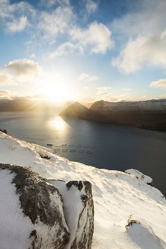 Faroe Islands in the snow by Stefan Schäfer
