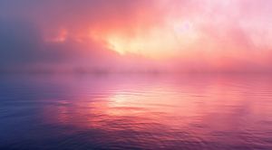 Sonnenuntergang über dem Mittelmeer