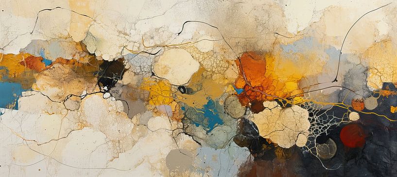 Schilderij Aardetinten Abstract | Schilderij Aardetinten van ARTEO Schilderijen