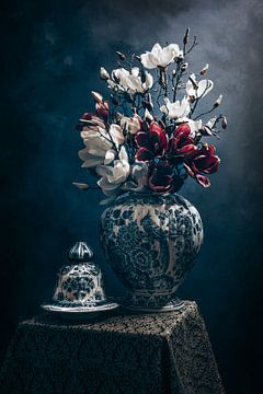 Nature morte au magnolia sur Steffen Gierok