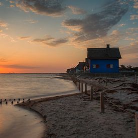 Zonsopgang boven de Graswarder van Thomas Junklewitz