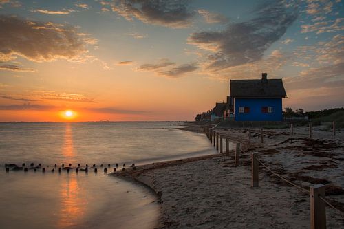 Zonsopgang boven de Graswarder van Thomas Junklewitz