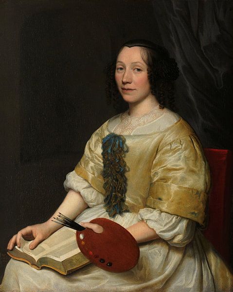 Maria van Oosterwijck, Wallerant Vaillant by Masterful Masters