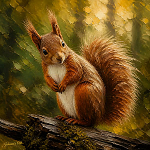 Wildtiere – Ungezähmte Anmut – Eichhörnchen 1
