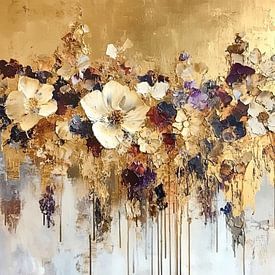 Golden Flowers by Zen and More