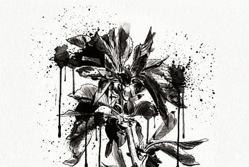 Abstracte textuuroverlay SW