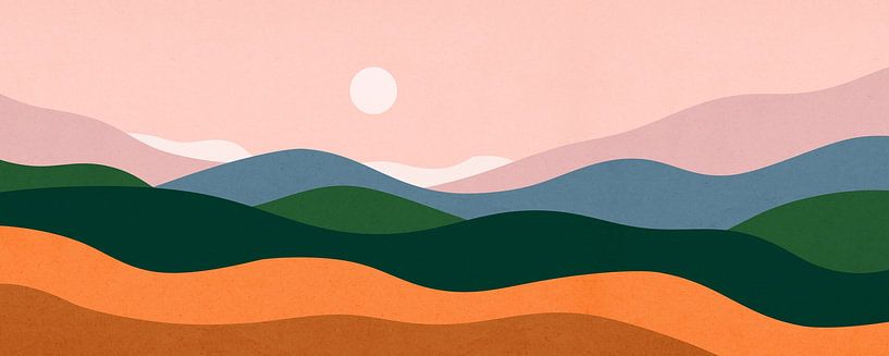 Harmonious landscape 8 by Vitor Costa