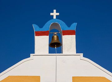 Cloche d'église à Santorin, Grèce sur Adelheid Smitt