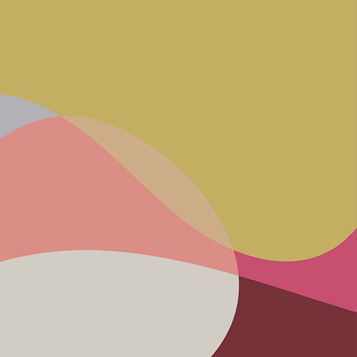 Paysage minimaliste aux couleurs sourdes
