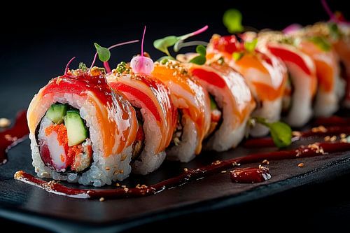 Sushi artwork
