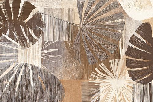 Leaf Design | Organic Shapes and Textures by ARTEO Paintings