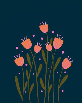 Grillige bloemen