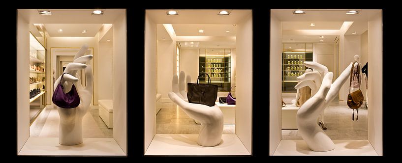 Bags and Shoes in Avenue Montaigne, Paris / Bags and Shoes in Ave by Nico Geerlings