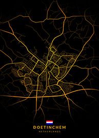 Doetinchem Stadtplan von Kenda Maruyama