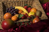 Corbeille de fruits de la nature morte
