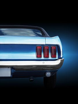 American classic car Mustang Coupe 1969 roadster by Beate Gube