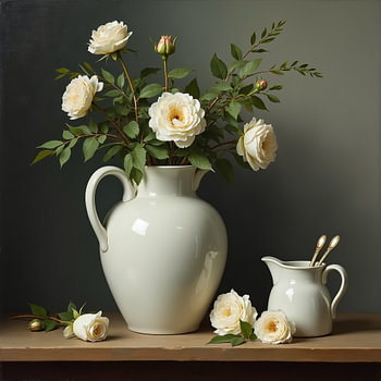 Still life Vase with Flowers