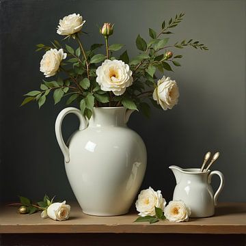 Stilleven Vaas met Bloemen van The Nudes Gallery