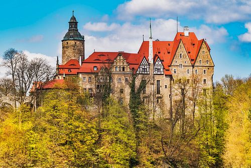 The Tzschocha Castle (Zamek Czocha) in Lower Silesia, Poland