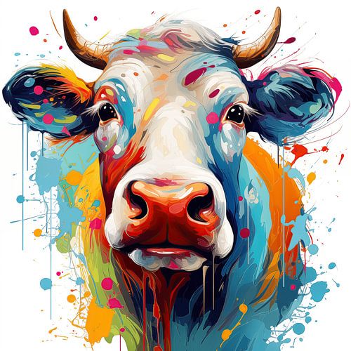 Cow abstract by KoeBoe