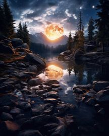 Romantische Winterlandschaft