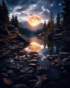 Romantische Winterlandschaft