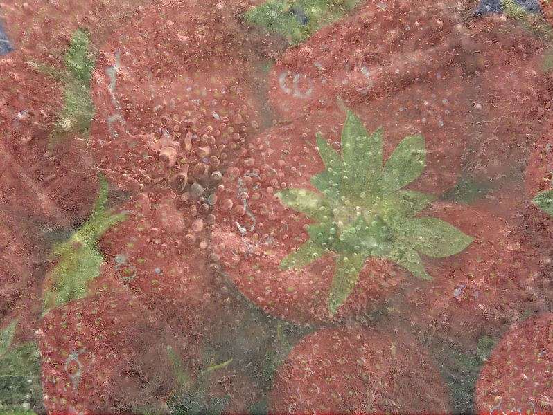 Aardbeienijs 1 van Edgar Schermaul