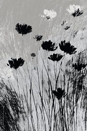 Silhouetten von Wiesenblumen von Chromatic Storm Studio