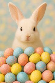 Frohe Ostern - Der süße Osterhase von But First Framing