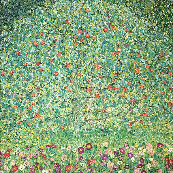 Appelboom I van Gustav Klimt van Apolo Prints