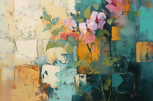 Modern abstracte Bloem