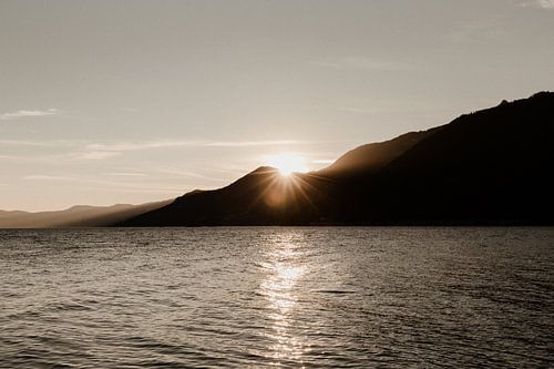 Sonnenuntergang am Lago Maggiore