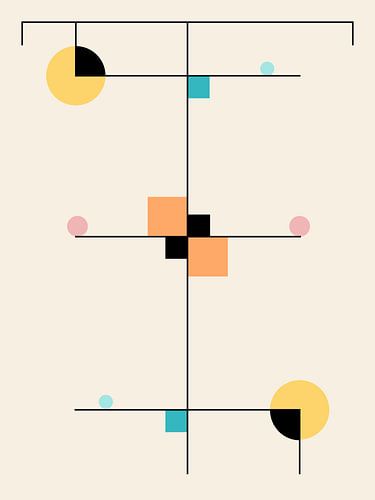 Bauhaus, summer line no.4 by Hilde Remerie Photography and digital art