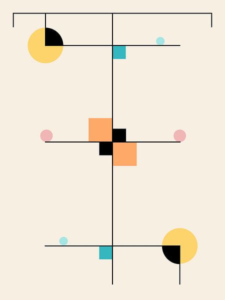 Bauhaus, summer line no.4 by Hilde Remerie Photography and digital art