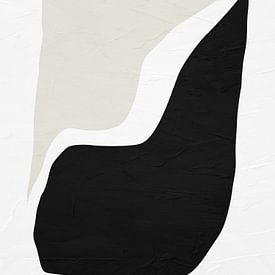 Abstraction géométrique organique moderne sur Online Arts