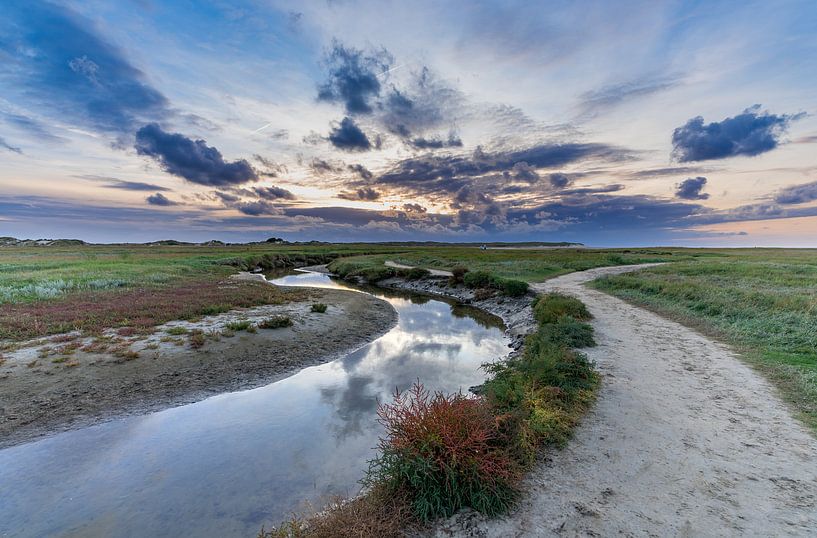 Slufter Texel Sunset par Texel360Fotografie Richard Heerschap