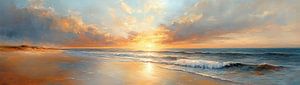 Dutch coast | Sunset Serenity