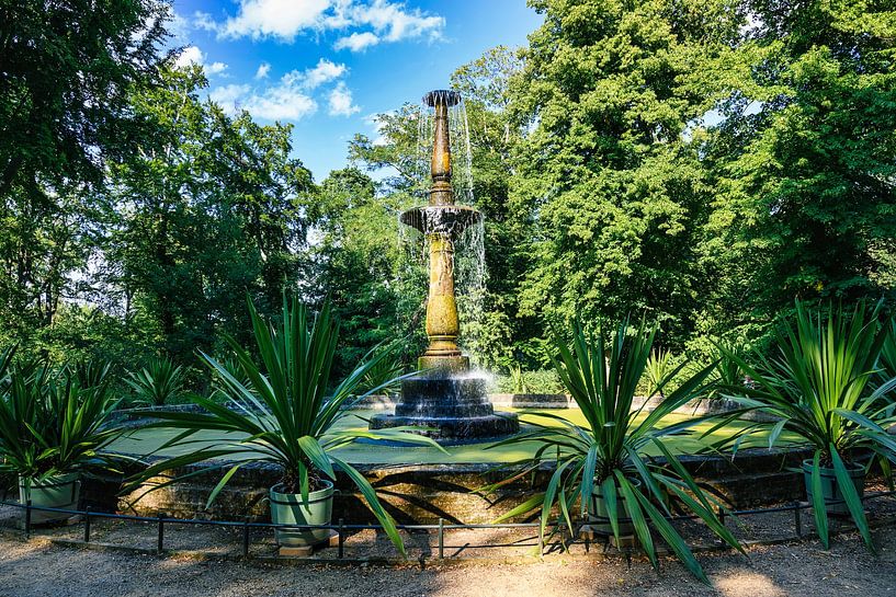 Fontaine sur l'île du Paon à Berlin par Andreas Völkel